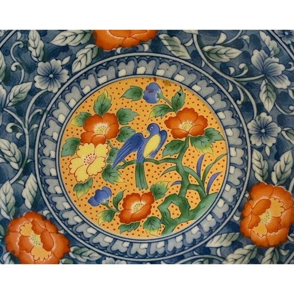 Japanese Porcelain Hand Painted Plate - Picture 6 of 7